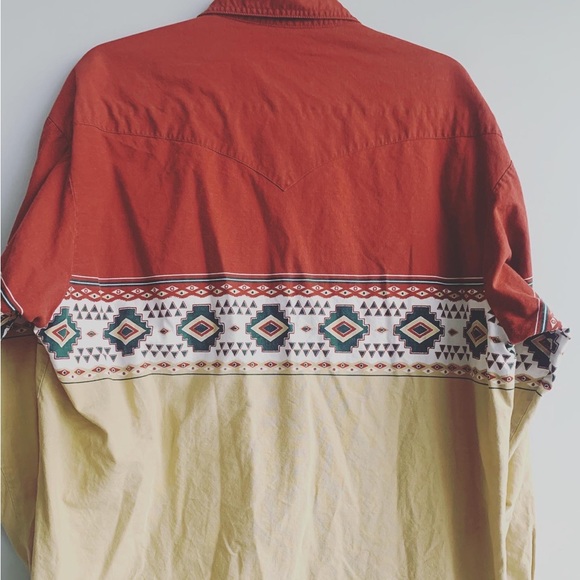 Vintage Ash Creek ~ Western ~ Snap Button Front - Picture 3 of 4